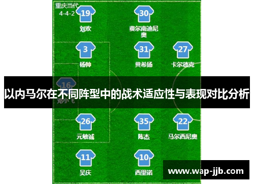 以内马尔在不同阵型中的战术适应性与表现对比分析